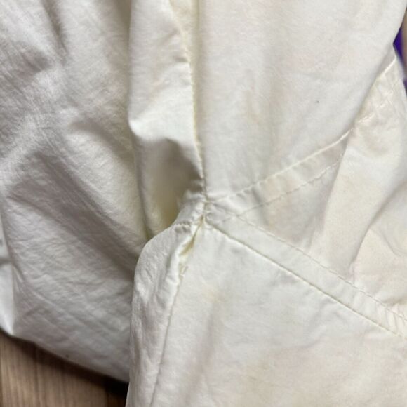 Vintage Sz M 10/12 Purple White Ski Suit Jacket Overall Pants 80s St John’s Bay - Picture 12 of 16